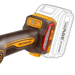 Углошлифовальная машина с аккумулятором Ingco CAGLI221253 flexmag.md