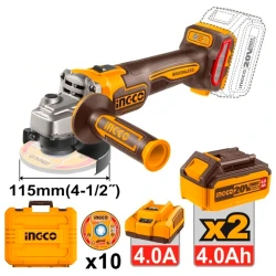 Углошлифовальная машина с аккумулятором Ingco CAGLI271532 flexmag.md