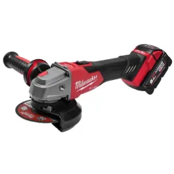 Углошлифовальная машина на аккумуляторе Milwaukee M18FSAG125XB-O (4933478430) flexmag.md