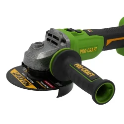 Углошлифовальная машина аккумуляторная Procraft PWA220 (1 батарея) flexmag.md