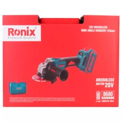 Polizor unghiular pe acumulator Ronix 8680 flexmag.md