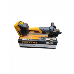 Углошлифовальная машина на аккумуляторе Rotor RAG-2.6A (1 аккумулятор) flexmag.md