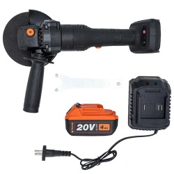 Углошлифовальная машина аккумуляторная Stromo AGA216 (1 батарея) flexmag.md