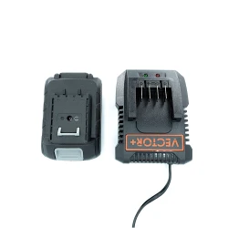 Polizor unghiular pe acumulator Vector+ VEA-2040 flexmag.md