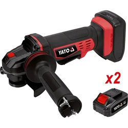 Углошлифовальная машина на аккумуляторе Yato YT82828 flexmag.md