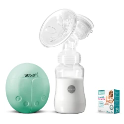 Pompa de san electrica BEBUMI BS Eco Buburuza(green) + 30 pungi flexmag.md