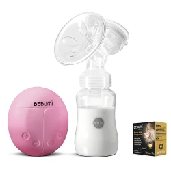 Pompa de san electrica BEBUMI BS Eco Buburuza(pink) + 30 pungi PRO flexmag.md
