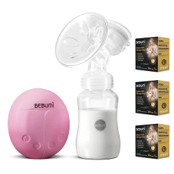 Pompa de san electrica BEBUMI BS Eco Buburuza(pink) + 90 pungi PRO flexmag.md