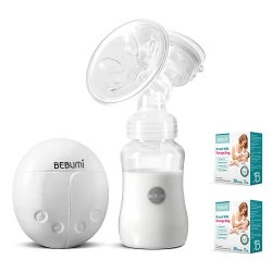 Pompa de san electrica BEBUMI BS Eco Buburuza(white) + 60 pungi flexmag.md