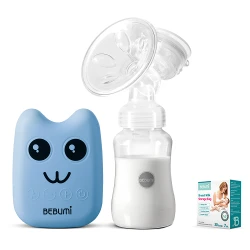Pompa de san electrica BEBUMI BS Eco Pisica(blue) + 30 pungi flexmag.md