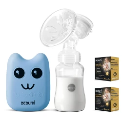 Pompa de san electrica BEBUMI BS Eco Pisica(blue) + 60 pungi PRO flexmag.md