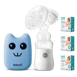 Pompa de san electrica BEBUMI BS Eco Pisica(blue) + 90 pungi flexmag.md
