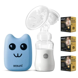 Pompa de san electrica BEBUMI BS Eco Pisica(blue) + 90 pungi PRO flexmag.md
