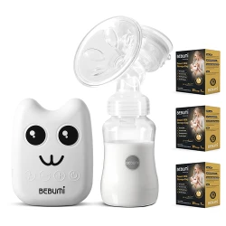 Pompa de san electrica BEBUMI BS Eco Pisica(white) + 90 pungi PRO flexmag.md