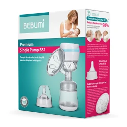 Pompa de san electrica BEBUMI BS1(blue) + set 90 pungi flexmag.md