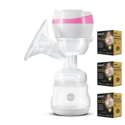 Pompa de san electrica BEBUMI BS1(pink) + set 90 pungi PRO flexmag.md