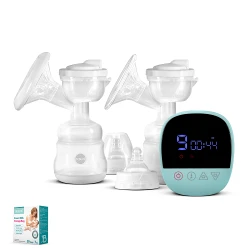 Pompa de san electrica dubla BEBUMI BD1(blue) + 30 pungi flexmag.md