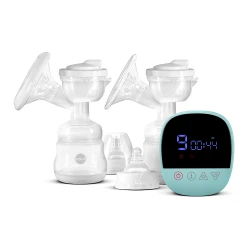Pompa de san electrica dubla BEBUMI BD1(blue) + 60 pungi flexmag.md