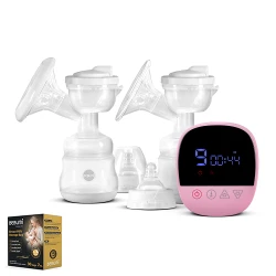Pompa de san electrica dubla BEBUMI BD1(pink) + 30 pungi PRO flexmag.md