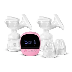 Pompa de san electrica dubla BEBUMI BD1(pink) + 90 pungi flexmag.md