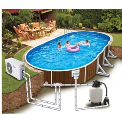 Pompă pentru încălzirea/răcirea a apei în piscine Azuro BP 120HS + Wi-Fi flexmag.md