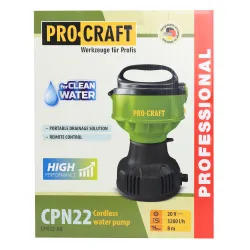 Насос скважинный аккумуляторный Procraft CPN22 (без аккумулятора) flexmag.md