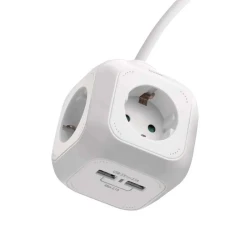 Prelungitor cu impamantare Emos P04219GU flexmag.md