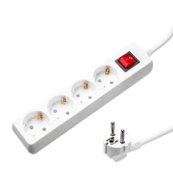 Prelungitor cu împământare Emtop EMEJ7304 flexmag.md