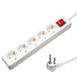 Prelungitor cu împământare Emtop EMEJ7305 flexmag.md