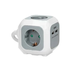 Prelungitor cu împământare Orno ORAE13144GS flexmag.md