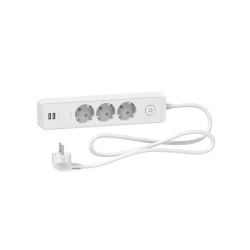 Prelungitor cu împământare Schneider ST943U1W flexmag.md