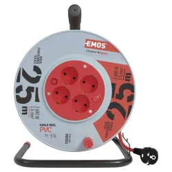 Prelungitor cu tambur Emos P09225 flexmag.md
