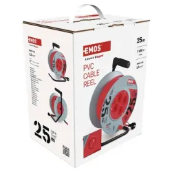 Prelungitor cu tambur Emos P09225 flexmag.md