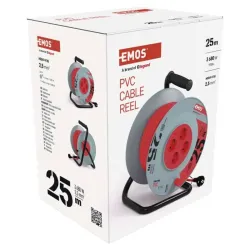 Prelungitor cu tambur Emos P09225M flexmag.md