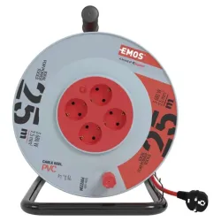 Prelungitor cu tambur Emos P09225M flexmag.md