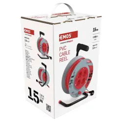 Prelungitor cu tambur Emos P19515 flexmag.md