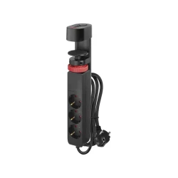 Prelungitor de birou cu împământare Emos P1321PD flexmag.md