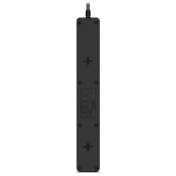 Prelungitor electric SVEN SF-06E, 6 Prize, 3m, Negru flexmag.md