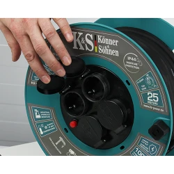 Удлинитель Könner & Söhnen KS CR-25M flexmag.md