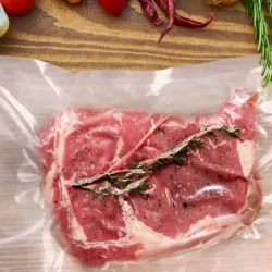 Pungi de vidat Dr.Kitchen Set 100 pungi gofrate 15x30 Transparent flexmag.md