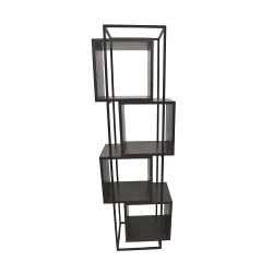 Настольные полки Deco Cubus темно-коричневые flexmag.md