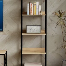 Rafturi pentru birou Deco Karl 5 Oak Finish flexmag.md