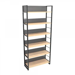 Rafturi pentru birou Deco Urban 90 cu bare flexmag.md