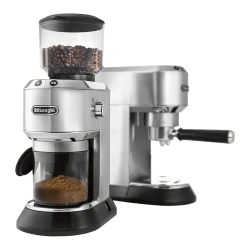 Rasnita de cafea DeLonghi KG 521 M, Argintiu flexmag.md