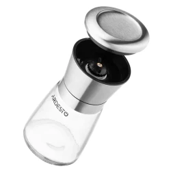 Rasnita de sare si piper Ardesto Gemini AR2101SS, Argintiu flexmag.md