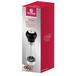 Rasnita de sare si piper Rondell RD-1503, Negru flexmag.md