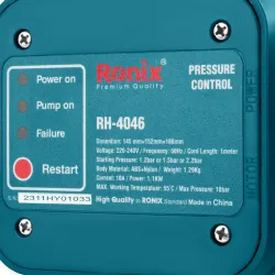 Regulator de presiune a pompei Ronix RH-4046 flexmag.md