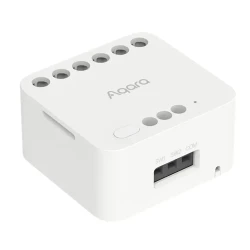 Releu Smart Power AQARA Dual Relay Module T2, Alb flexmag.md