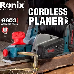 Электрорубанок аккумуляторный Ronix 8603 flexmag.md