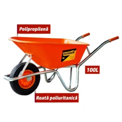 Тачка с надувным колесом Euromaster 5266 flexmag.md
